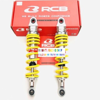 Phuộc sirius RCB mẫu C màu vàng