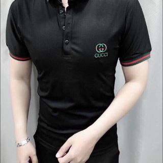 Áo thun nam cổ trụ cotton