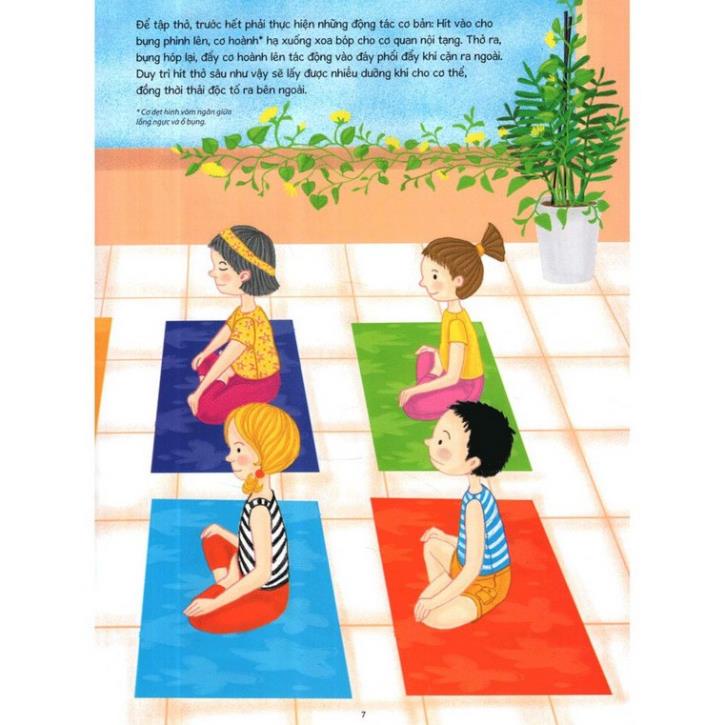Sách - Yoga cho trẻ em - NXB Kim Đồng