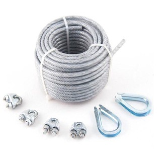 Cáp bọc nhựa (cáp thép bọc nhựa) bán lẻ theo mét