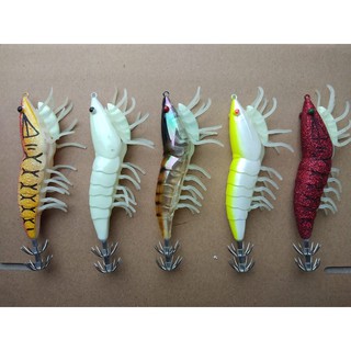 Mồi Câu Mực - Tôm Nhật