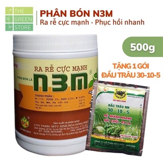 Phân bón kích ra rễ N3M 500g cho mai vàng, hoa lan, hoa hồng, cây cảnh, rau sạch, cây ăn trái
