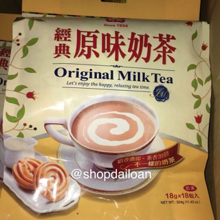 Trà sữa gói Original Milk Tea thơm ngon tiêu chuẩn Đài Loan