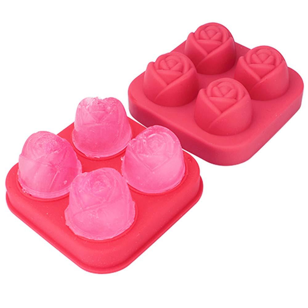 Khuôn Silicone Làm Đá 4 Ngăn Tiện Dụng