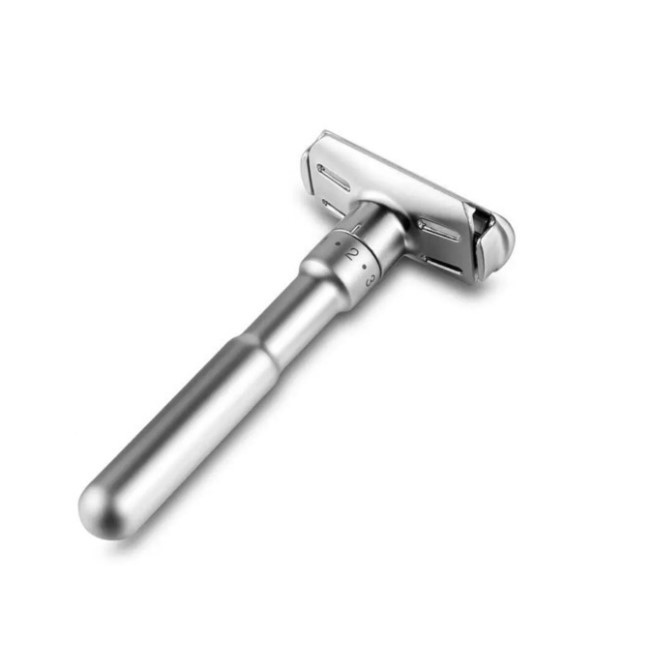 Dao Cạo Hợp Kim Không Rỉ Cán Xoay Điều Chỉnh Lưỡi