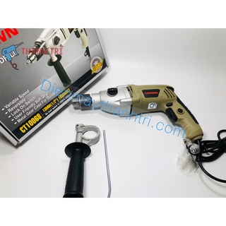 🔨 CT10068 MÁY KHOAN ĐỘNG LỰC  (1050W/13MM/2 CẤP ĐỘ) CROWN