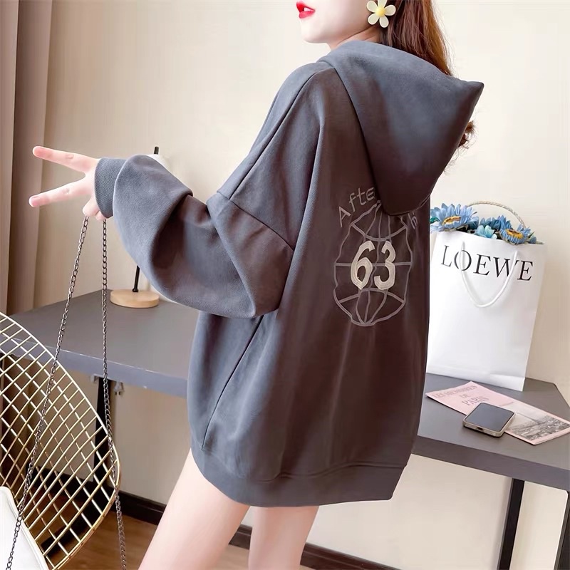 áo hoodie nút hình thiêu 63