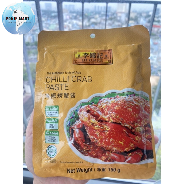 Gói gia vị Cua Sốt Ớt Singapore Lee Kum Kee 150g