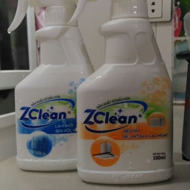 4 chai Zclean 300ml