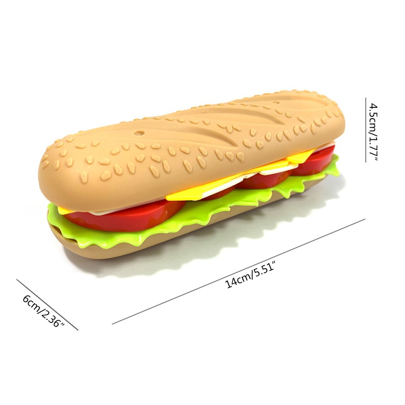 Mô Hình Đồ Chơi Bánh Hamburger / Khoai Tây Chiên Dành Cho Trẻ