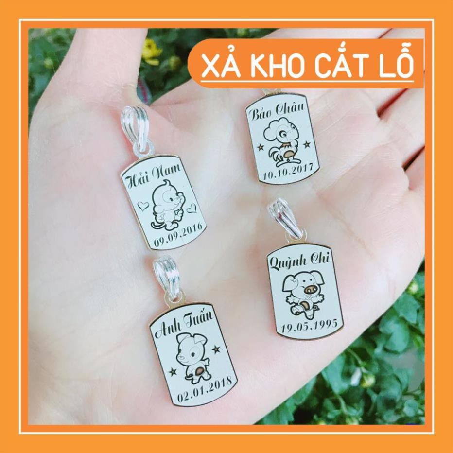 [XẢ HÀNG] SHOP SIÊU RẺ LẮC TAY BI BẠC 9,25 CHO BÉ + KHẤC THEO TÊN