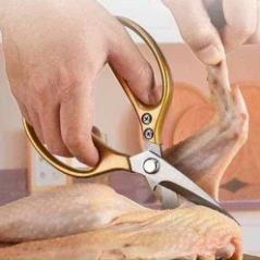 Kéo Nhật Nội Địa Siêu Sắc Kéo Nhà Bếp Kéo Cắt Gà Cắt Thịt Các Loại Kéo Làm Bếp Đa Năng MS88162