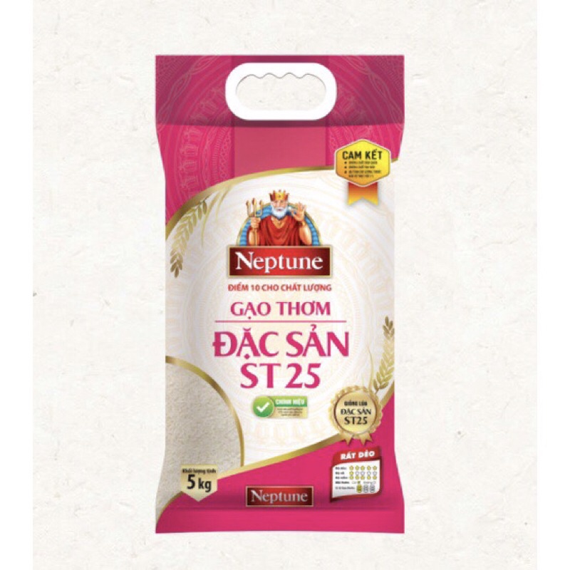 Gạo thơm đặc sản ST25 Neptune