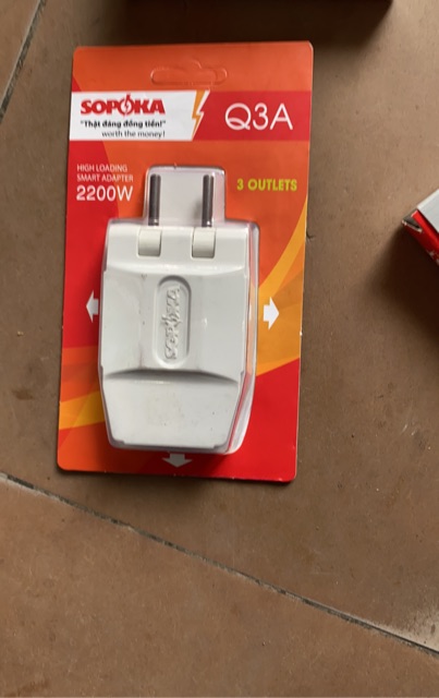 Ổ cắm chia 3 - chia 5 nhiều tư thế cắm hàng chính hãng SOPOKA