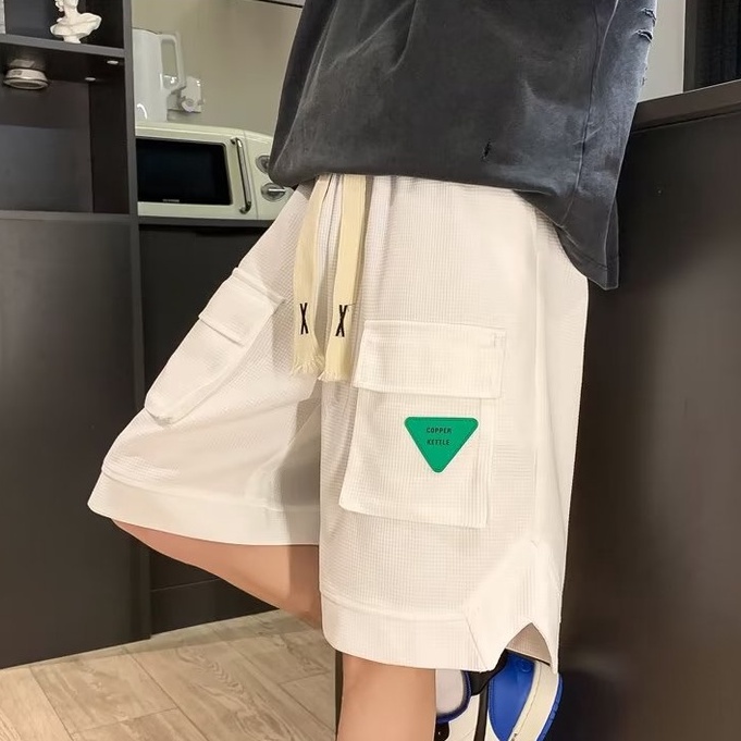 Quần Short Nam Thể Thao Màu Trơn Thêu Họa Tiết Thời Trang Cho bigsize fashion quần đùi nam unisex quần thun ngắn simple quần ngắn nữ