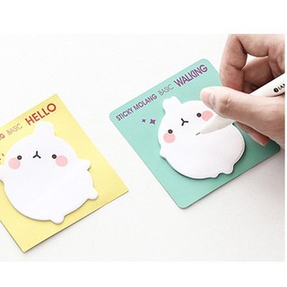 Miếng dán ghi chú đa dạng dễ thương - Sticky Note Molang