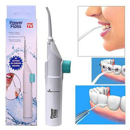[ SIÊU SALE ] Dụng Cụ Xịt, Rửa Răng Thông Minh Power Floss siêu sạch siêu tiện dụng