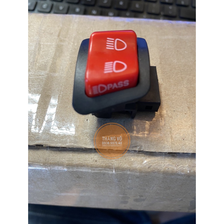 Nút passing, Công tắc passing đỏ lắp Vario Winner Airblade SH Vision Future Lead Sh mode Wave Blade