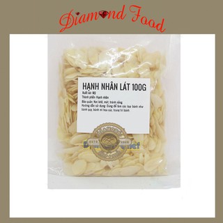 [Siêu Rẻ] Hạnh nhân lát 100g HOT HOT HOT