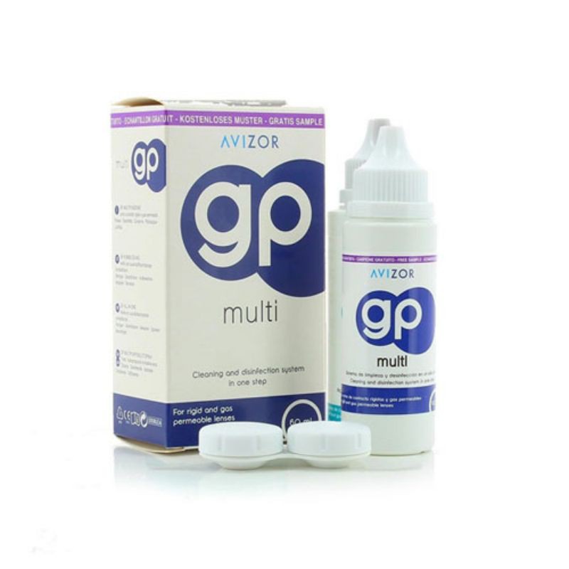 Dung dịch ngâm kính áp tròng cứng Avizor GP multi 60ml