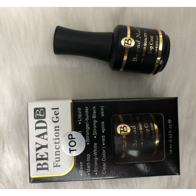 Base Top BEYAD SHELLAC Siêu Bền Chắc - Lẻ 1 Chai 18ml