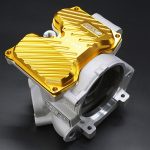 NẮP ĐẦU BÒ CNC 4D FASSTEK RACING CHO EXCITER