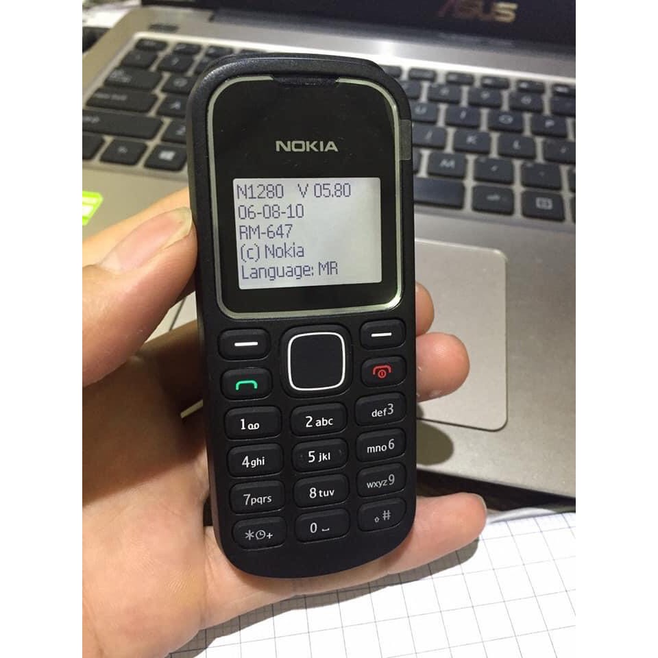 ĐIỆN THOẠI NOKIA 1280 MAN ZIN, MÀN ZIN CÓ PIN, SẠC BH 12T