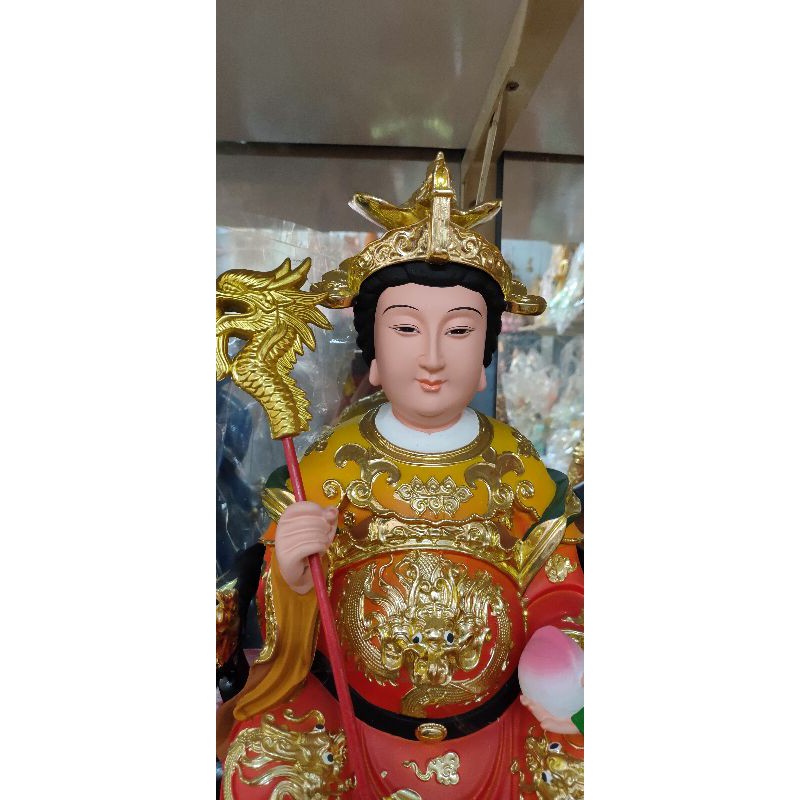 Tôn tượng cha Ngọc Hoàng thượng đế và mẹ Diêu Trì cao 5 tấc