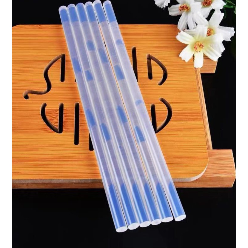 Keo nến đen và trắng 7mm*270mm. BN.