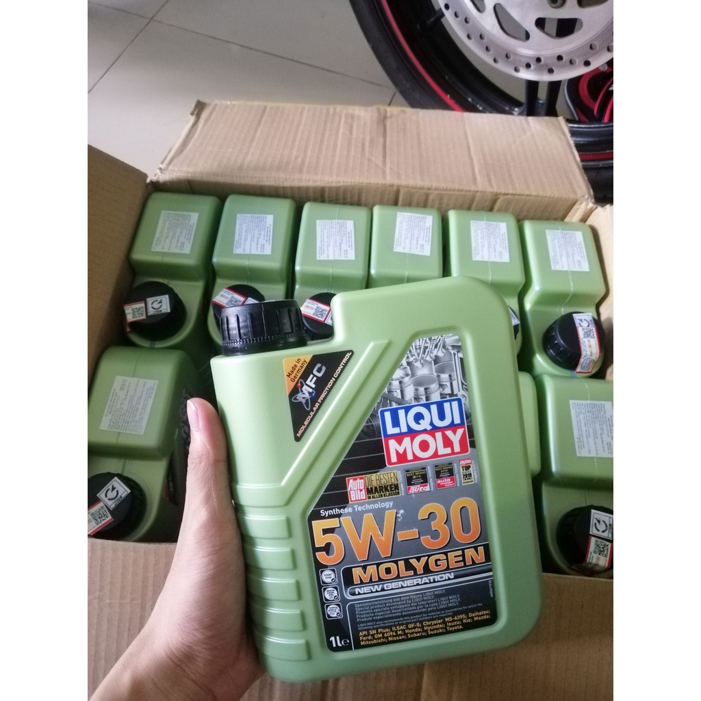 Nhớt LIQUI MOLY 5W30 MOLYGEN 1L - nhớt tổng hợp cho xe tay ga