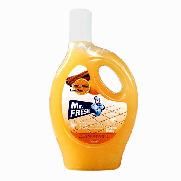 Nước lau sàn siêu đậm đặc an toàn Mr. Fresh Korea 1,1L