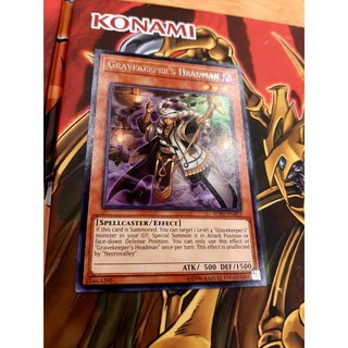 [ Đỗ Lạc Shop ] Thẻ Bài Mint90 Yugioh Monster -Gravekeeper's Headman