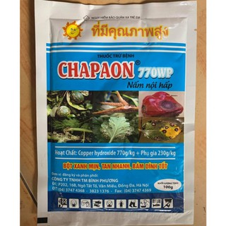 Thuốc trừ nấm bệnh trên cây trồng gốc Đồng Chapaon 770wp