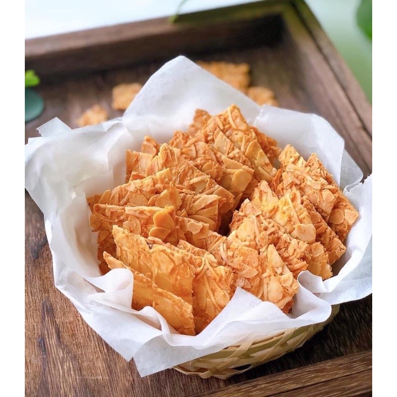 bánh ngói hạnh nhân keto