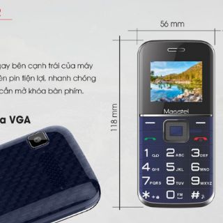 Điện thoại Masstel Fami 12 ( máy người già)