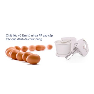 [FREESHIP 99K]_Máy đánh trứng Tefal HT412138 (HT412) (Trắng) - Hàng chính hãng