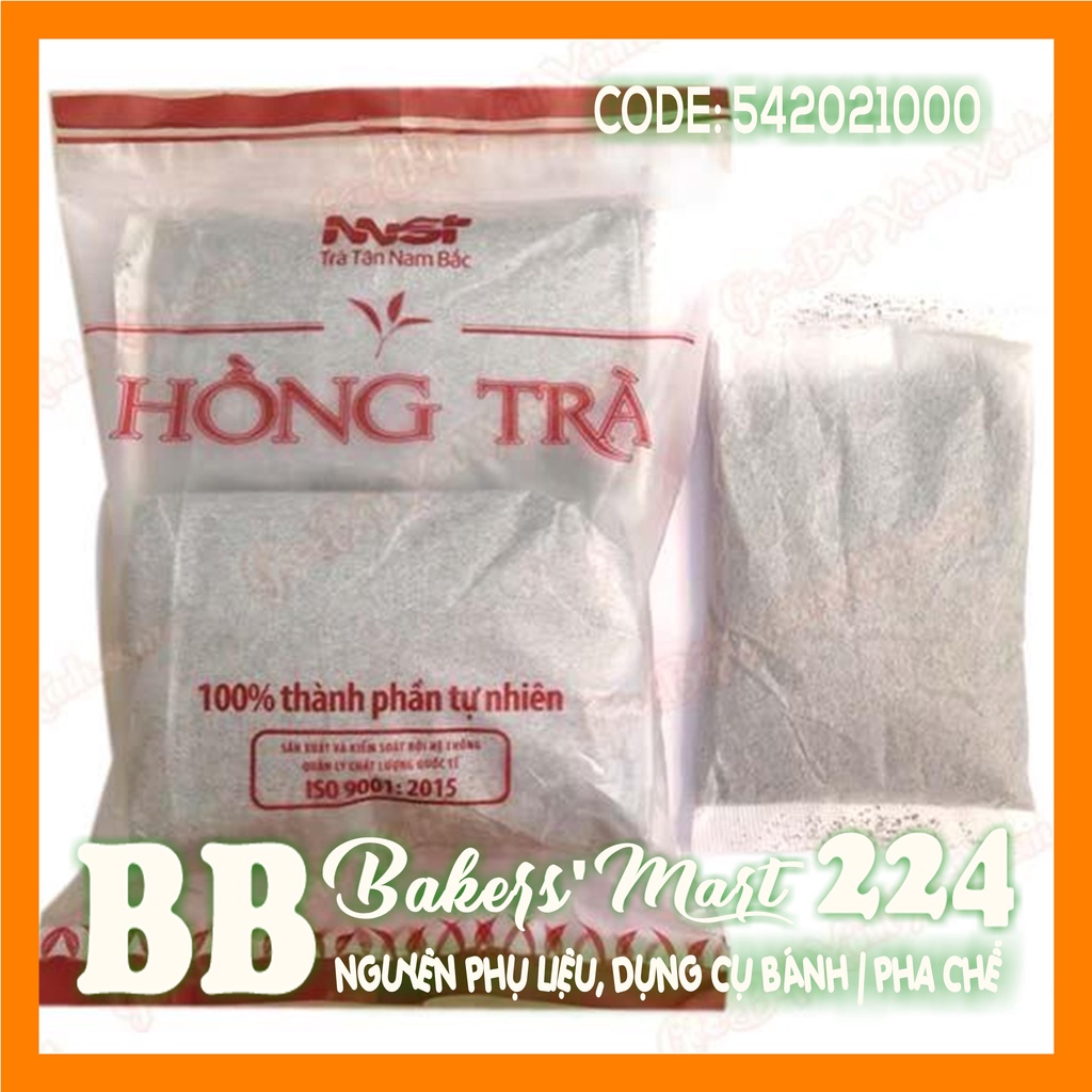 HỒNG trà túi lọc TÂN NAM BẮC - Gói 300gr (30gr x 10 gói)