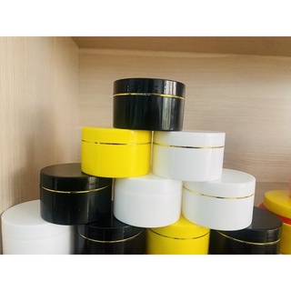 Hủ đựng kem 100g màu trắng, đen, Hồng, đỏ, xanh, vàng, tím
