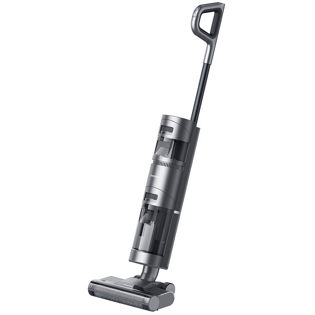 Máy hút bụi lau sàn không dây Khô và Ướt Dreame H12, Lực hút 10.000Pa, Công suất 200W, Tự làm sạch con lăn, Màn hình LED