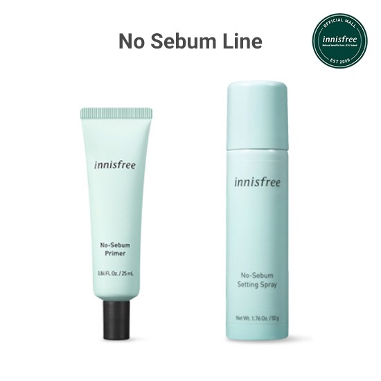 Kem lót trang điểm kiềm dầu innisfree No Sebum Primer 25ml | BigBuy360 - bigbuy360.vn