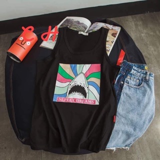 Áo tanktop cá mập (C)