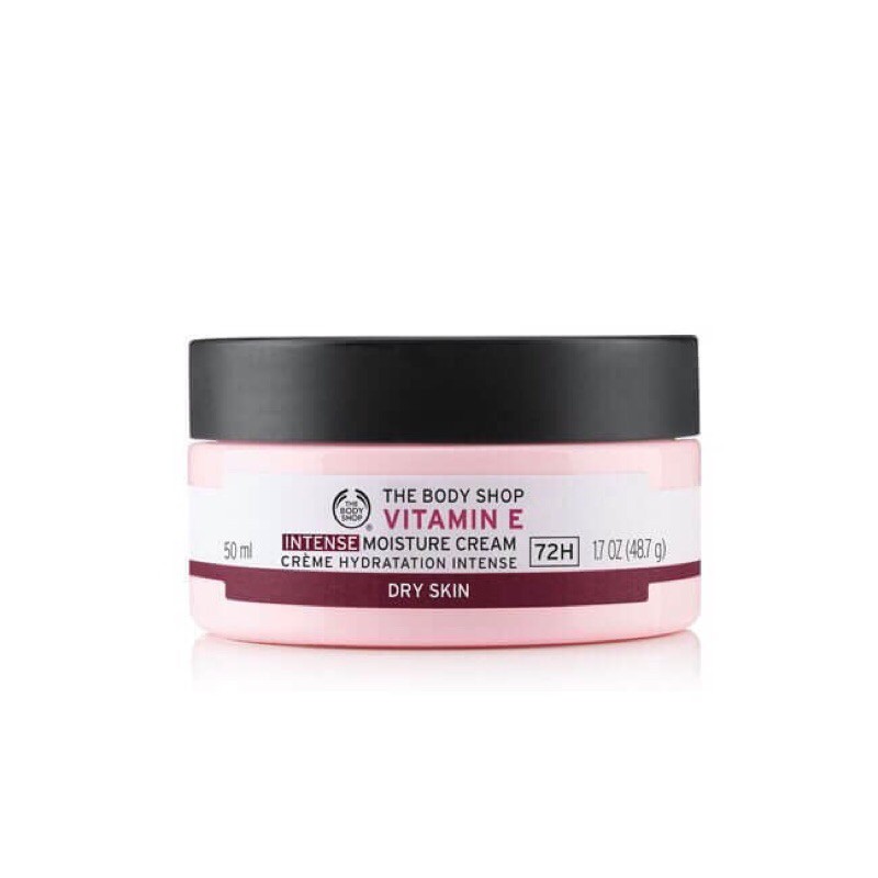 Kem dưỡng ẩm Vitamin E 50ml Moisture Cream ( Dry Skin) của The Body Shop