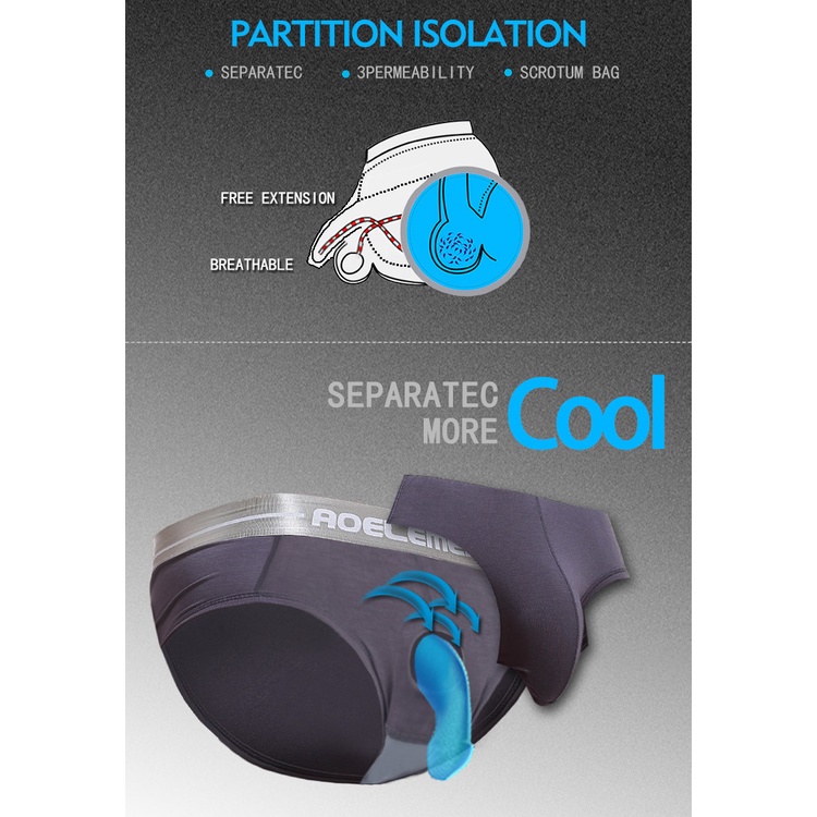 Quần Lót Tam Giác Bằng Lụa Lạnh Thoải Mái Quyến Rũ Cho Nam 046