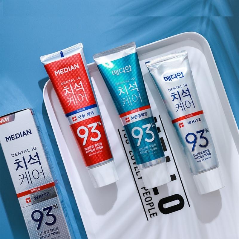 Kem Đánh Răng MEDIAN DENTAL IQ 93% Hàn Quốc 120g Chống Viêm Nướu, Giúp Làm Trắng Răng Phòng Tránh Bệnh Về Răng Miệng.