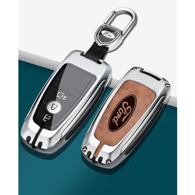 Ốp Chìa Khóa Xe Ford Ecosport, Focus, Everest, Ranger Raptor Wildtrax Hợp Kim Kẽm Cao Cấp