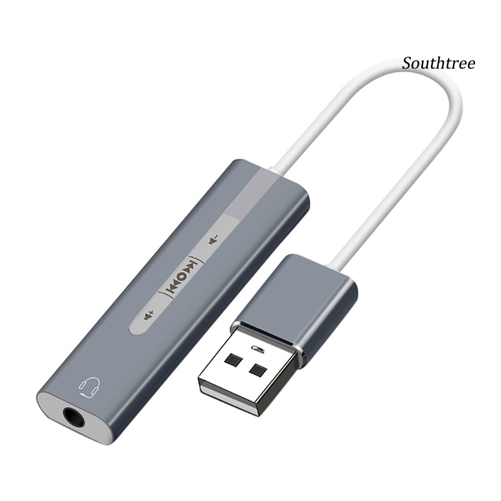Card Âm Thanh Chuyển Đổi Usb Sang 3.5mm 7.1 2 Trong 1