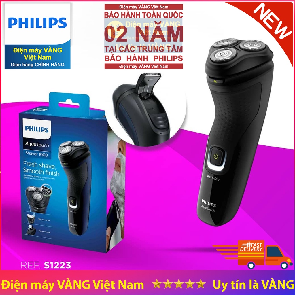 Máy cạo râu Philips S1070 và S1223 hãng phân phối