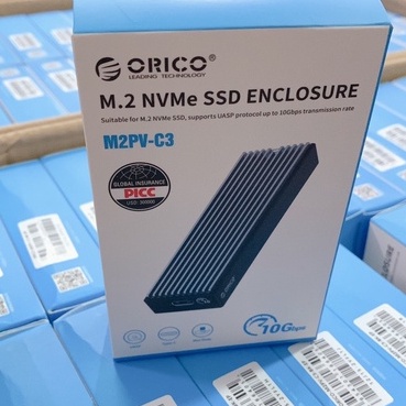 Box ổ cứng SSD M2 NVME / M2 SATA to USB Type-C ORICO /GLOWY - Bảo hành 12 tháng !!!