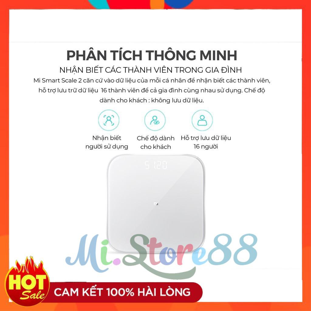 [BẢN QTE - BH DIGIW ORLD] Cân điện tử thông minh Xiaomi Mi Smart Scale Gen 2 | phân tích BMI | XIAOMI ECOSYSTEM STORE