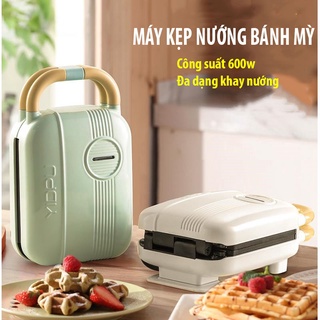Máy Kẹp Bánh Mỳ - Máy Nướng Bánh Mì Sanwich YIDPU YD-518S Chính Hãng, Tiện Ích, Đa Dạng Khay Nướng